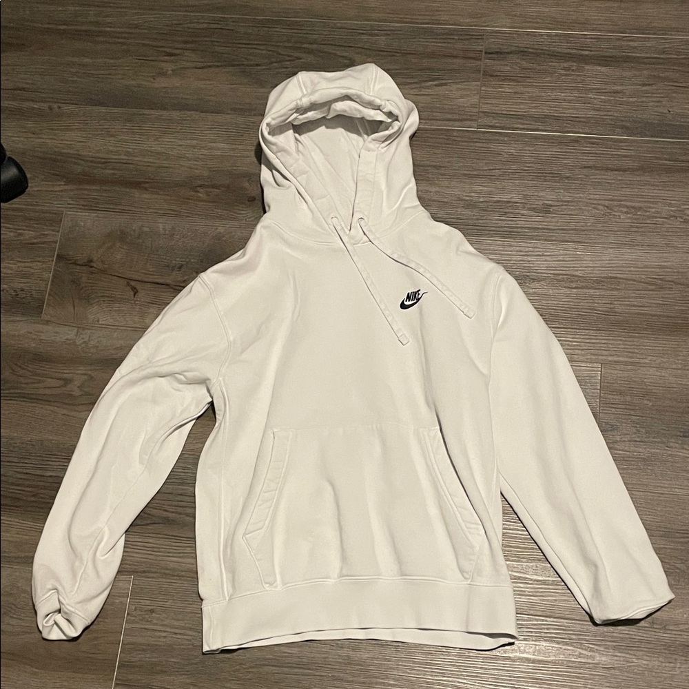 Nike Classic White Pullover Hoodie